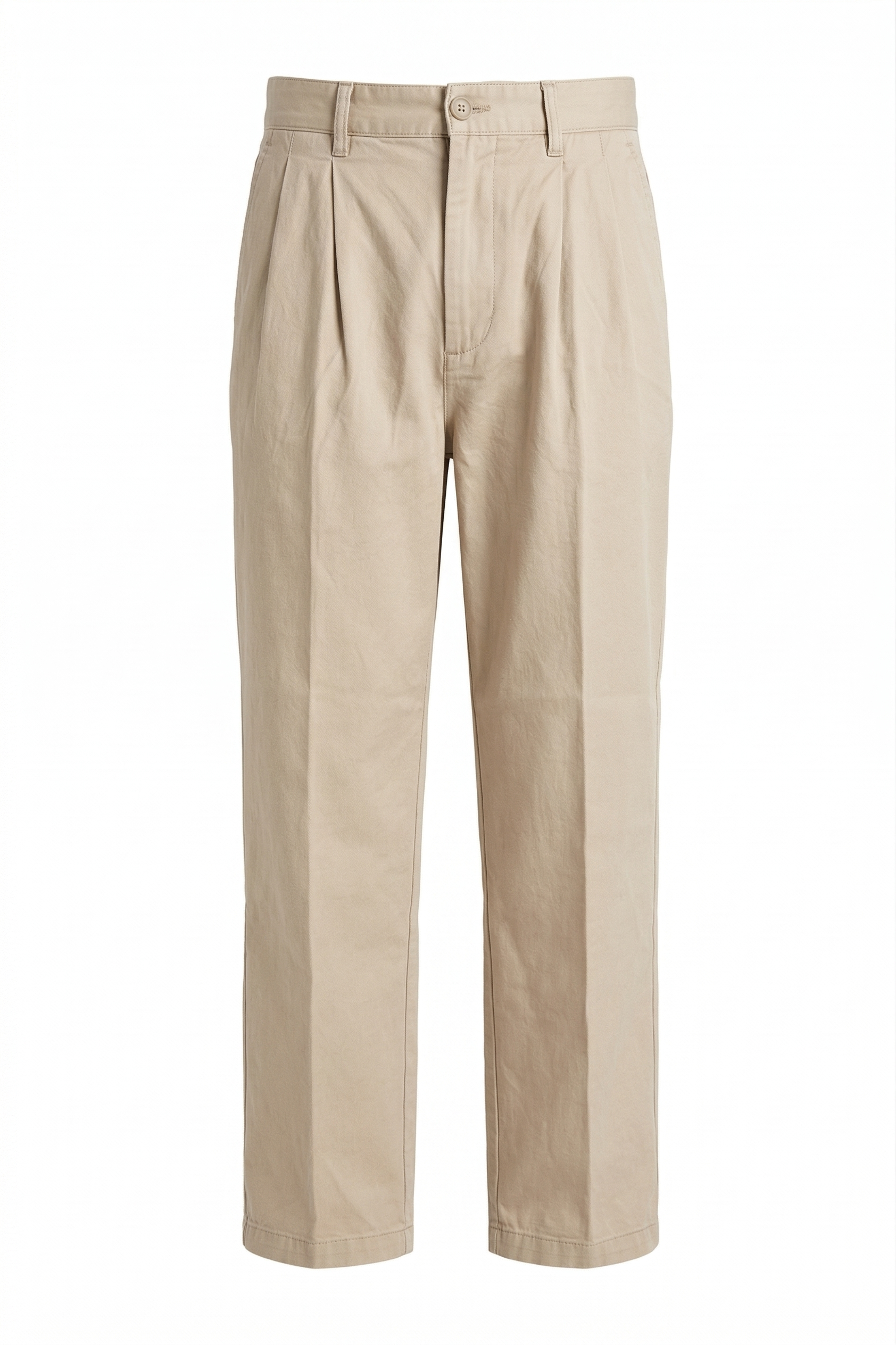 Regular Fit Straight-legged Trousers