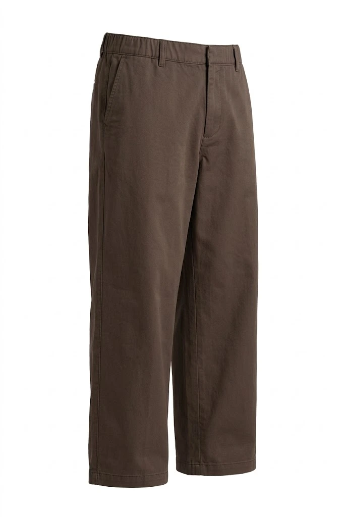 Loose Fit Pleated Trousers